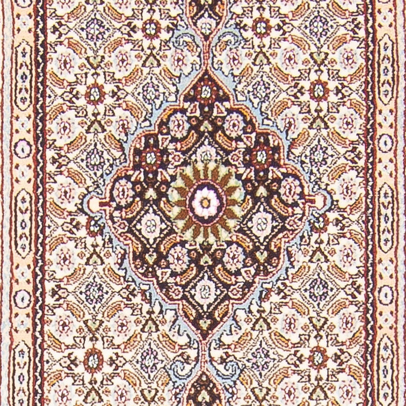 Alfombra de pasillo Alfombra persa - Clásica - 398 x 76 cm - crema