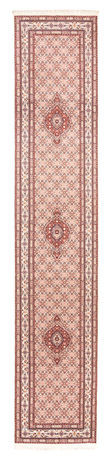 Alfombra de pasillo Alfombra persa - Clásica - 395 x 79 cm - crema