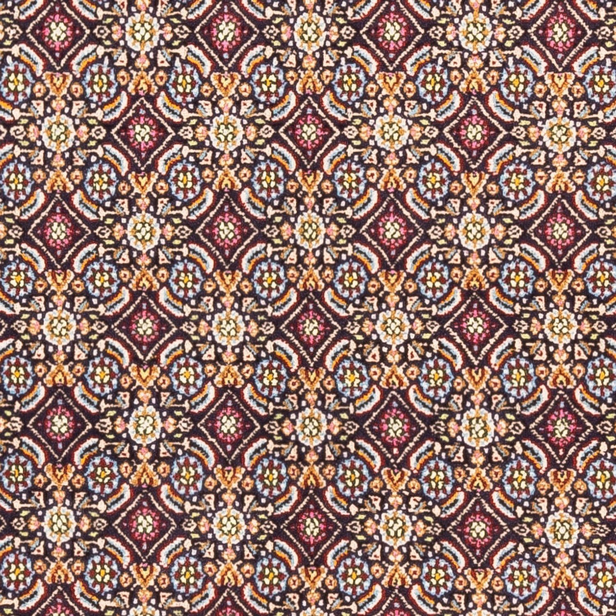 Alfombra de pasillo Alfombra persa - Clásica - 100 x 100 cm - azul oscuro