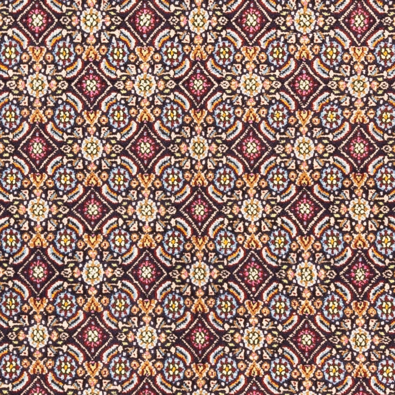 Alfombra de pasillo Alfombra persa - Clásica - 100 x 100 cm - azul oscuro