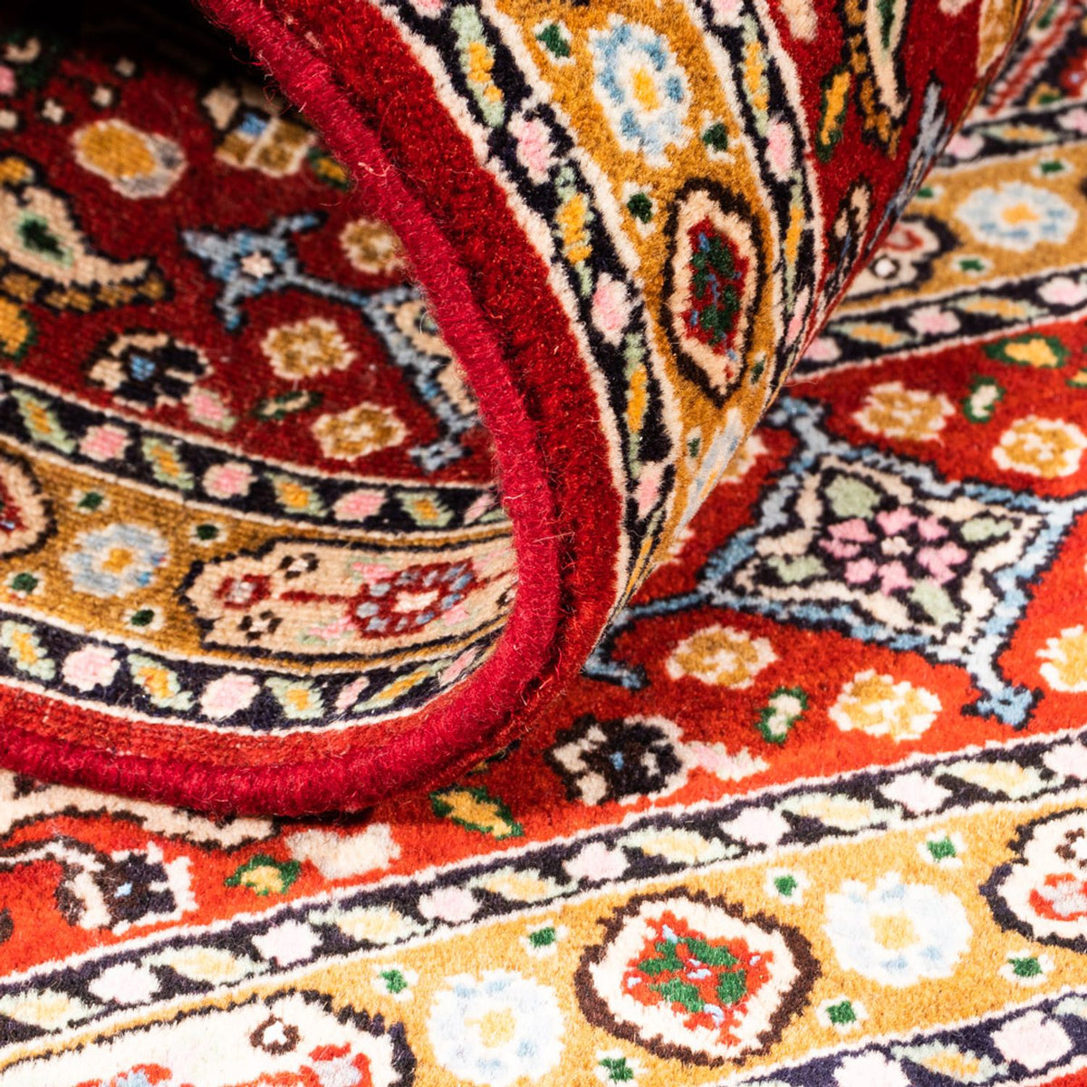 Alfombra persa - Clásica - 140 x 96 cm - azul oscuro