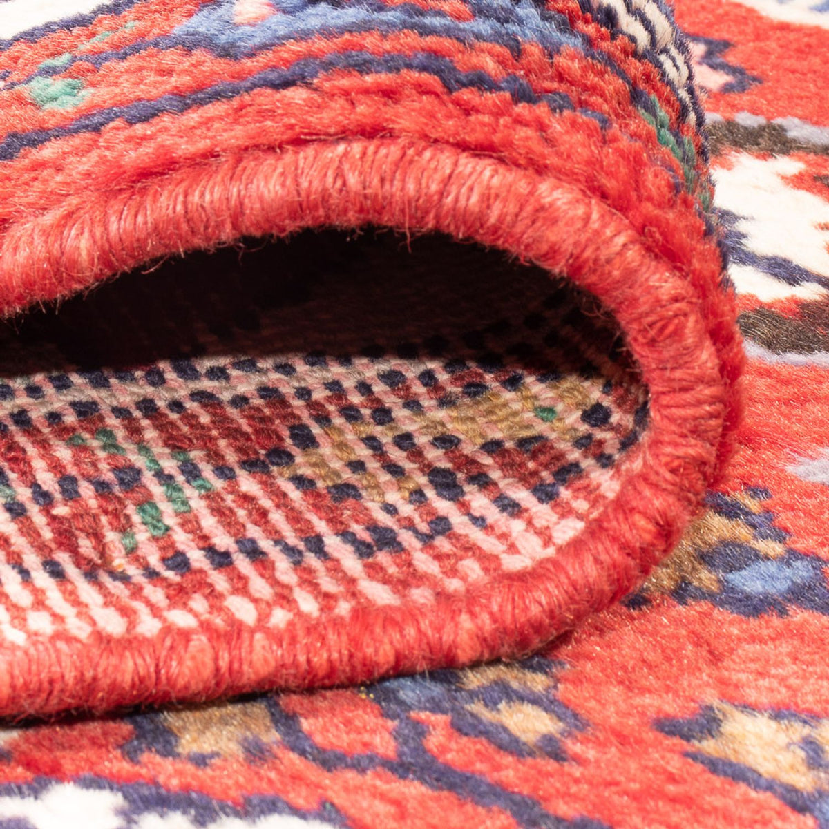 Alfombra de pasillo Alfombra persa - Nómada - 318 x 110 cm - rojo