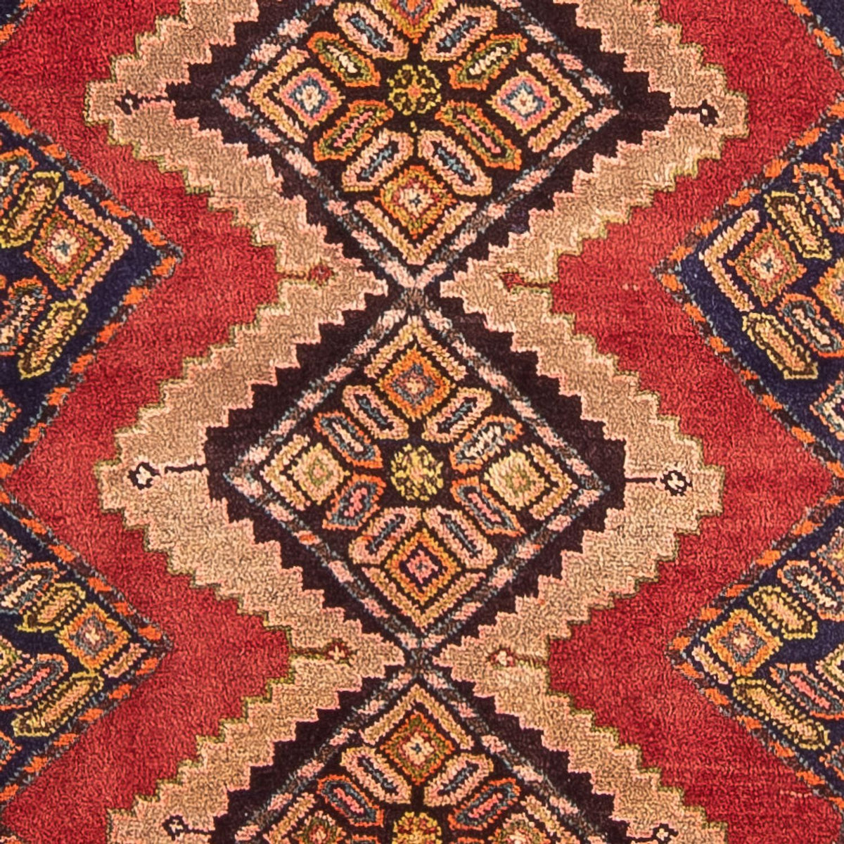 Alfombra de pasillo Alfombra persa - Nómada - 294 x 92 cm - rojo