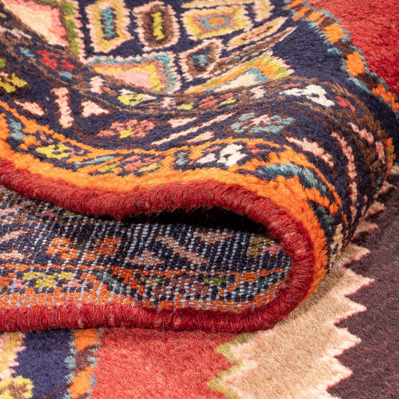 Alfombra de pasillo Alfombra persa - Nómada - 294 x 92 cm - rojo