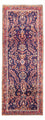 Alfombra de pasillo Alfombra persa - Clásica - 298 x 110 cm - azul oscuro