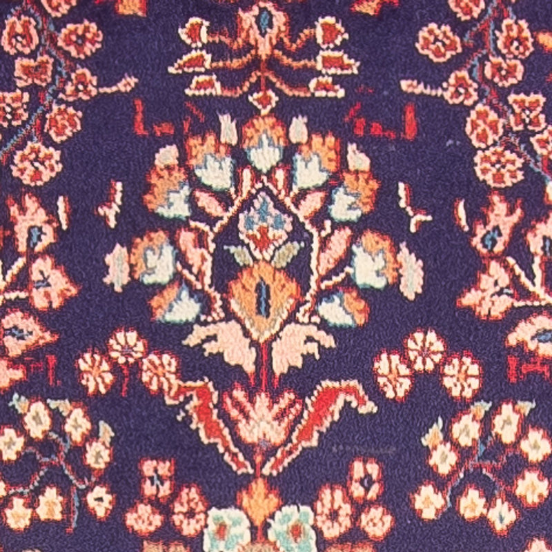 Alfombra de pasillo Alfombra persa - Clásica - 298 x 110 cm - azul oscuro