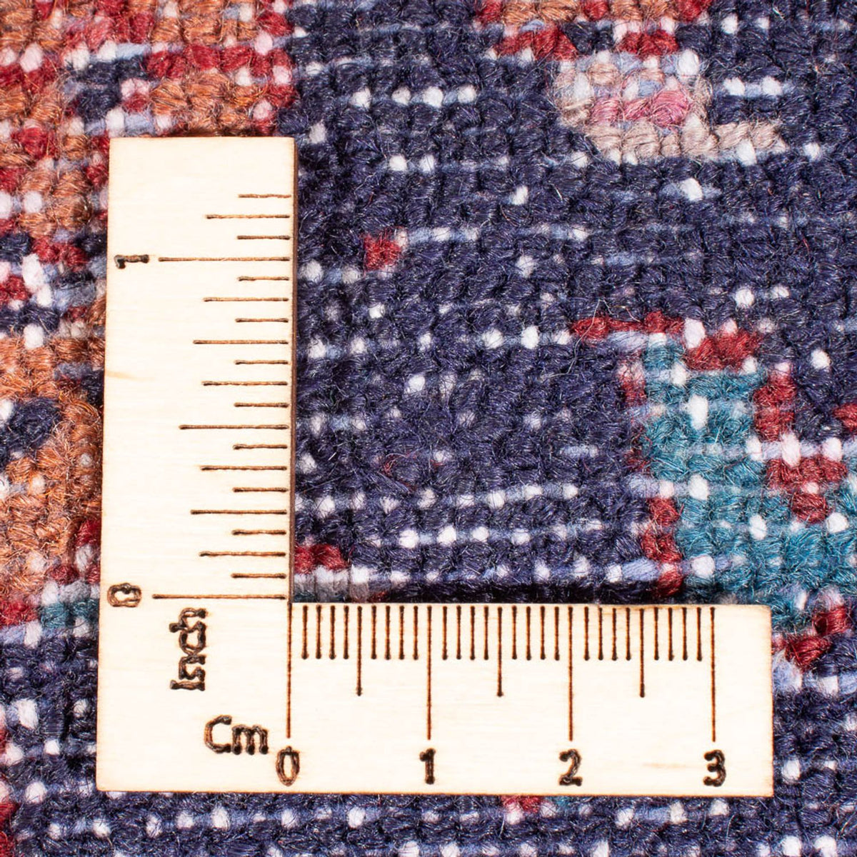 Alfombra de pasillo Alfombra persa - Clásica - 298 x 110 cm - azul oscuro