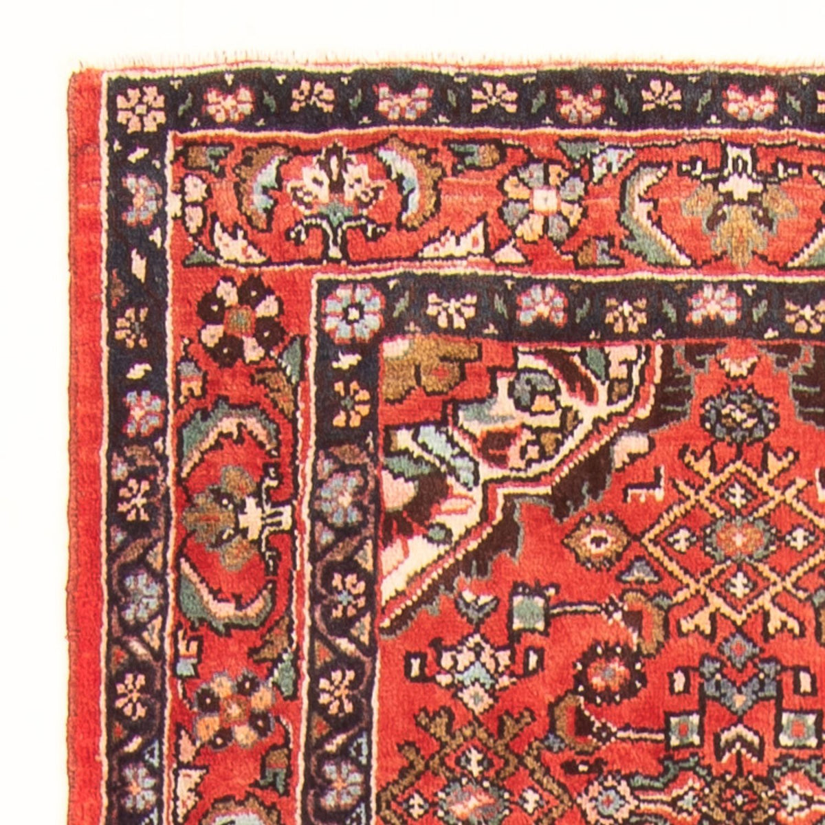 Alfombra de pasillo Alfombra persa - Nómada - 325 x 114 cm - rojo