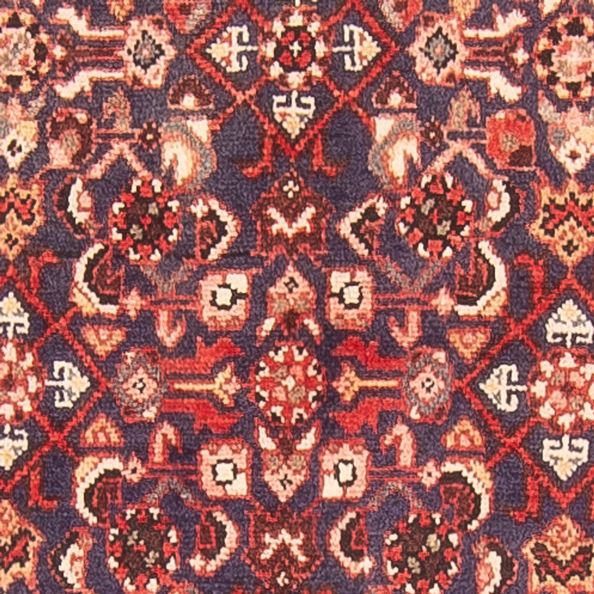 Alfombra de pasillo Alfombra persa - Nómada - 315 x 105 cm - azul oscuro