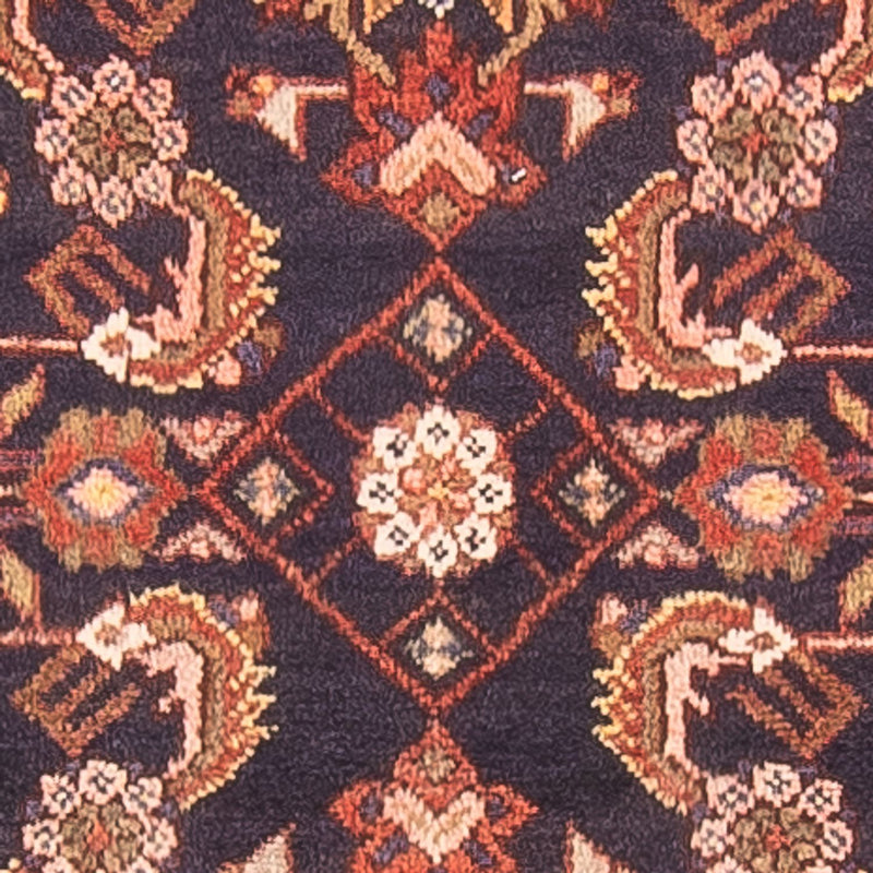 Alfombra de pasillo Alfombra persa - Nómada - 290 x 103 cm - azul oscuro