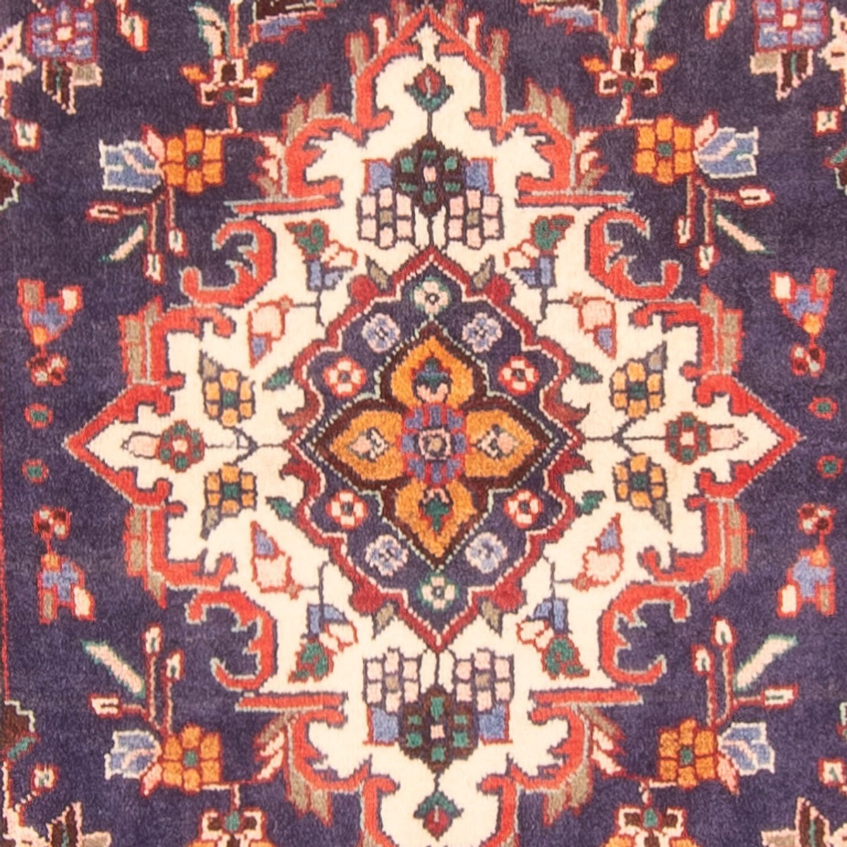 Alfombra de pasillo Alfombra persa - Nómada - 315 x 108 cm - azul oscuro