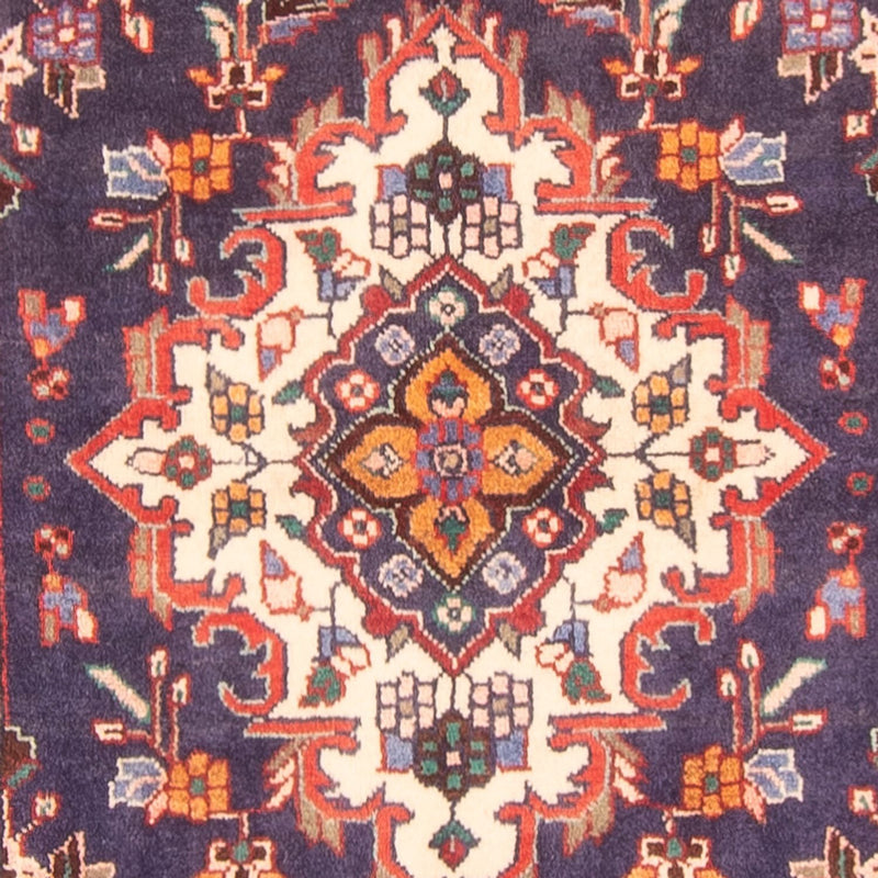 Alfombra de pasillo Alfombra persa - Nómada - 315 x 108 cm - azul oscuro