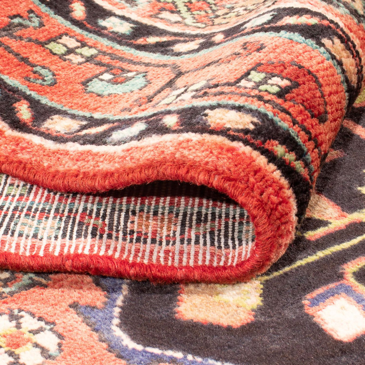 Alfombra de pasillo Alfombra persa - Nómada - 327 x 117 cm - rojo