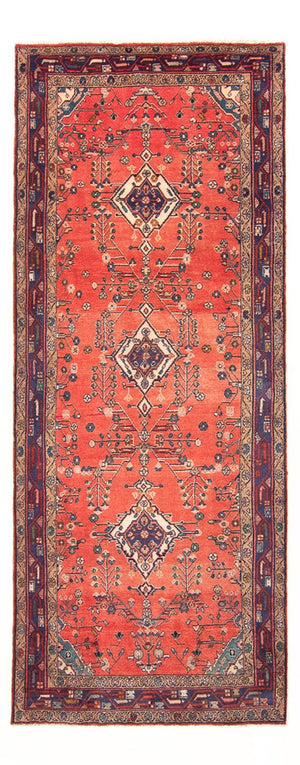 Alfombra de pasillo Alfombra persa - Nómada - 311 x 126 cm - rojo