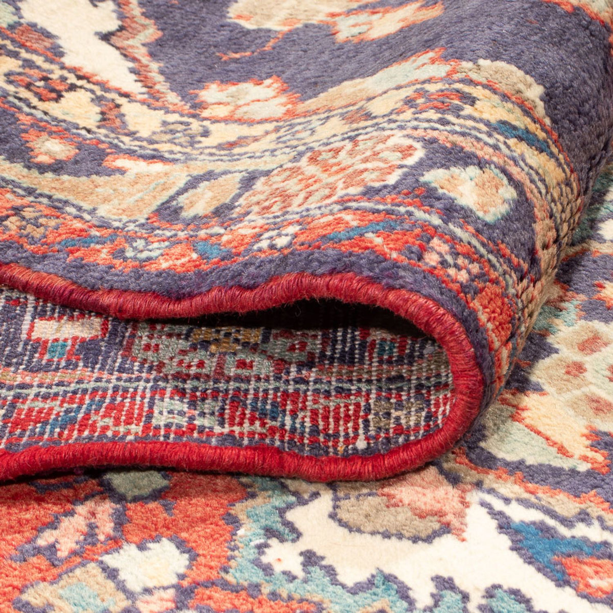 Alfombra de pasillo Alfombra persa - Nómada - 313 x 108 cm - rojo