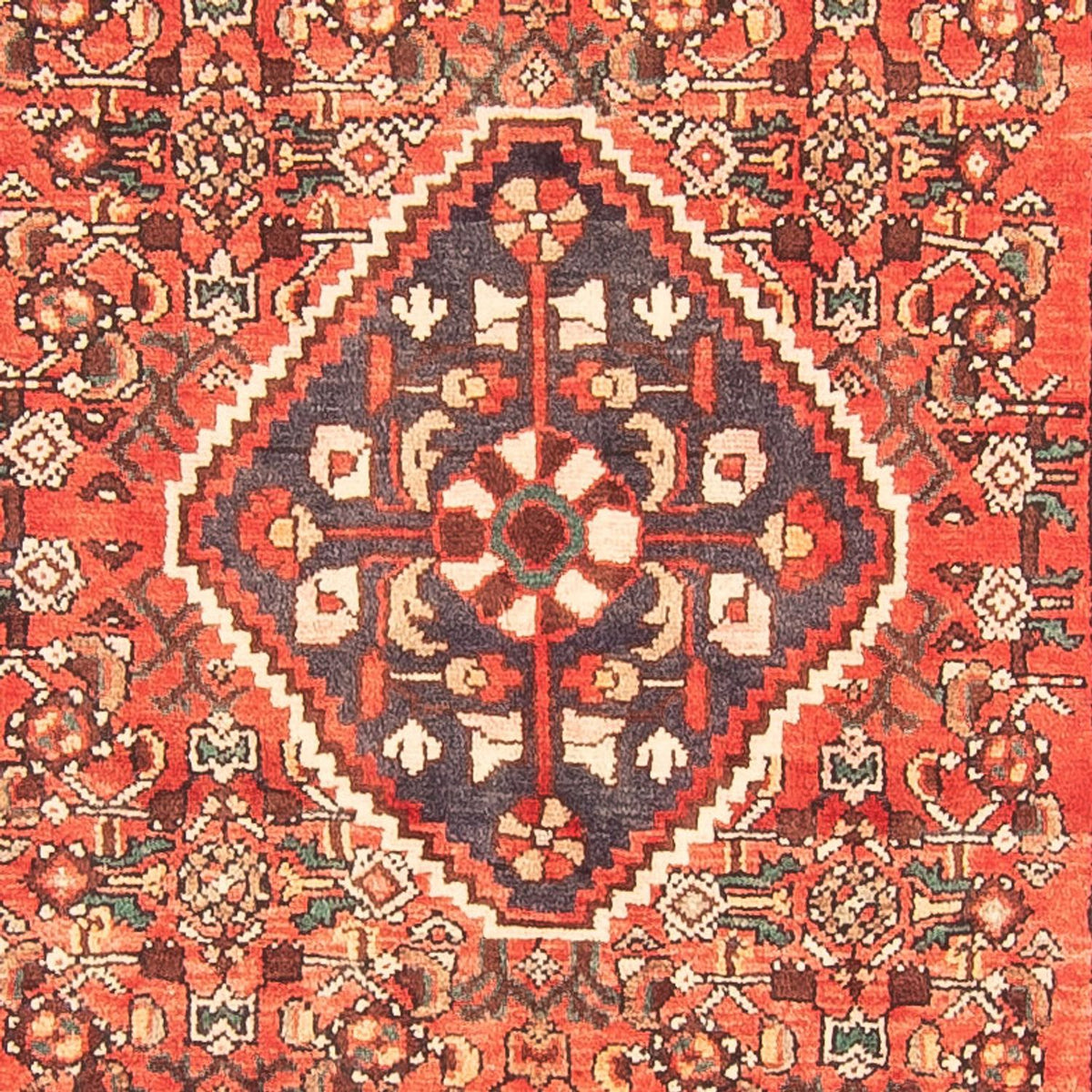 Alfombra de pasillo Alfombra persa - Nómada - 306 x 114 cm - rojo