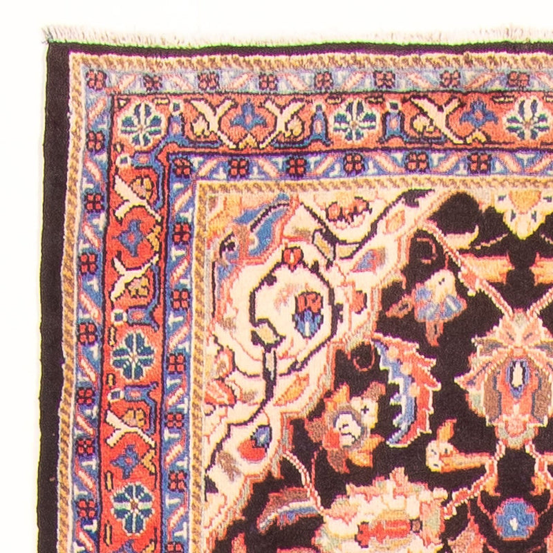 Alfombra de pasillo Alfombra persa - Nómada - 307 x 106 cm - azul oscuro