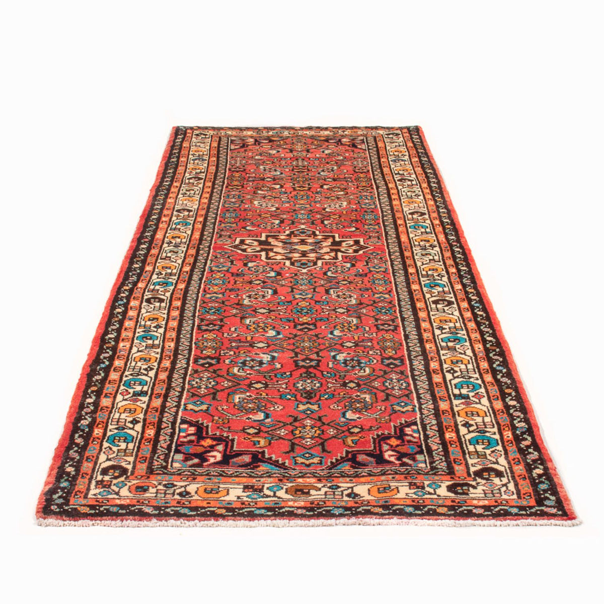 Alfombra de pasillo Alfombra persa - Nómada - 287 x 104 cm - rojo