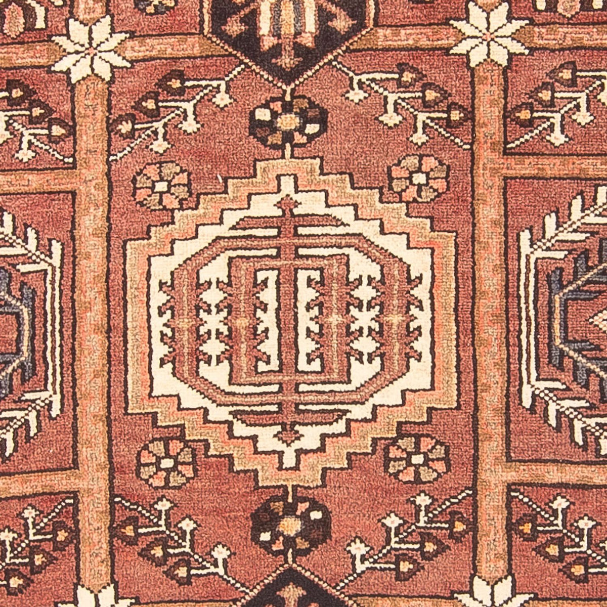 Alfombra de pasillo Alfombra persa - Nómada - 301 x 110 cm - rojo