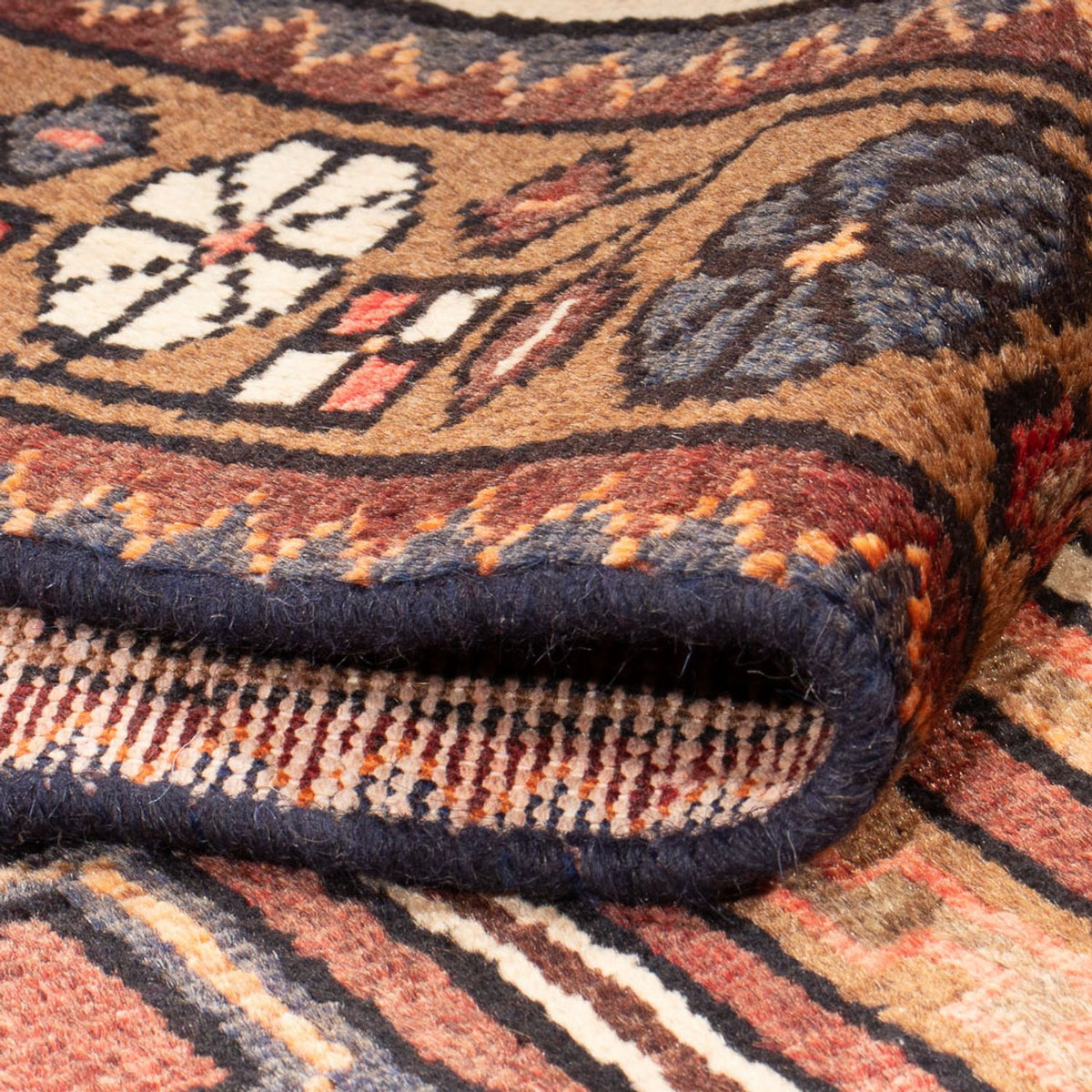 Alfombra de pasillo Alfombra persa - Nómada - 301 x 110 cm - rojo