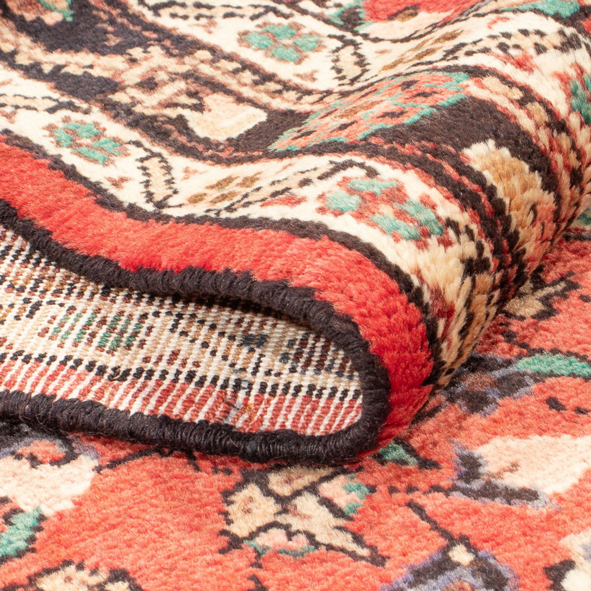 Alfombra de pasillo Alfombra persa - Nómada - 350 x 96 cm - rojo