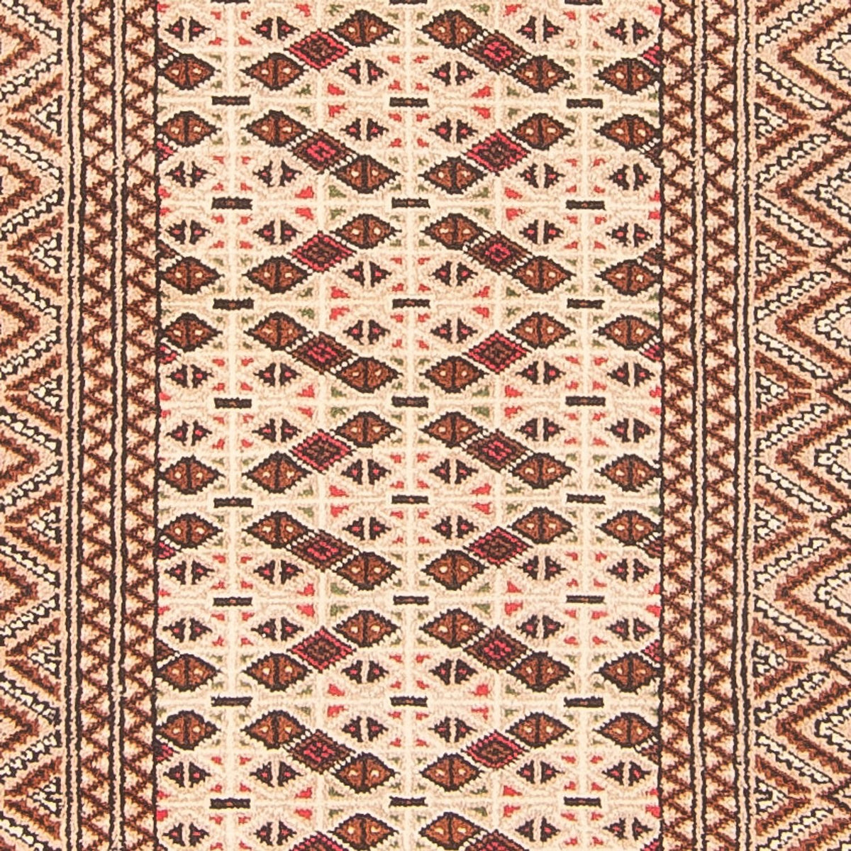 Alfombra de pasillo Alfombra Turkaman - 282 x 100 cm - crema