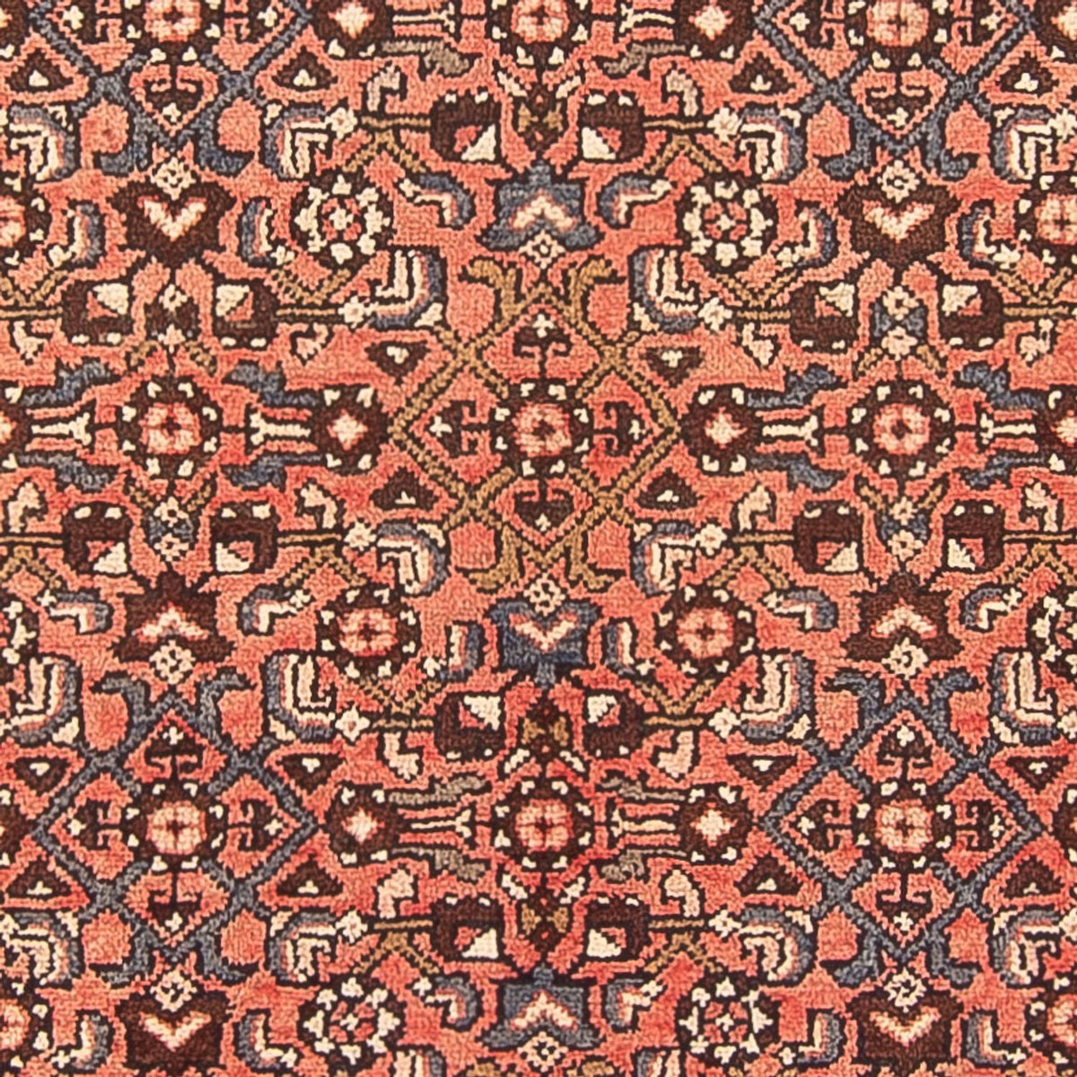 Alfombra de pasillo Alfombra persa - Nómada - 302 x 107 cm - azul oscuro