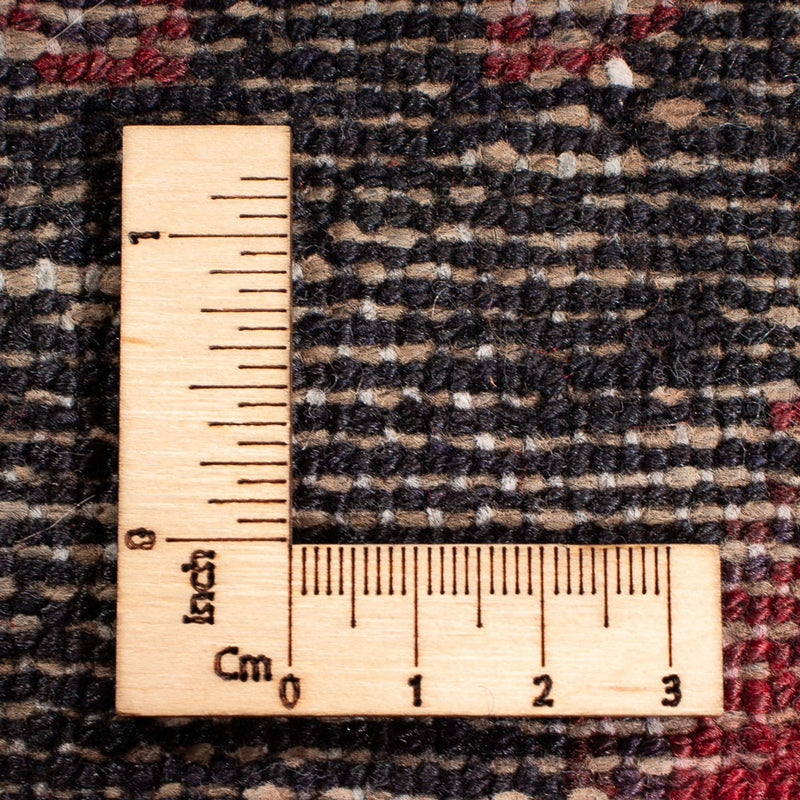 Alfombra de pasillo Alfombra persa - Nómada - 305 x 117 cm - azul oscuro