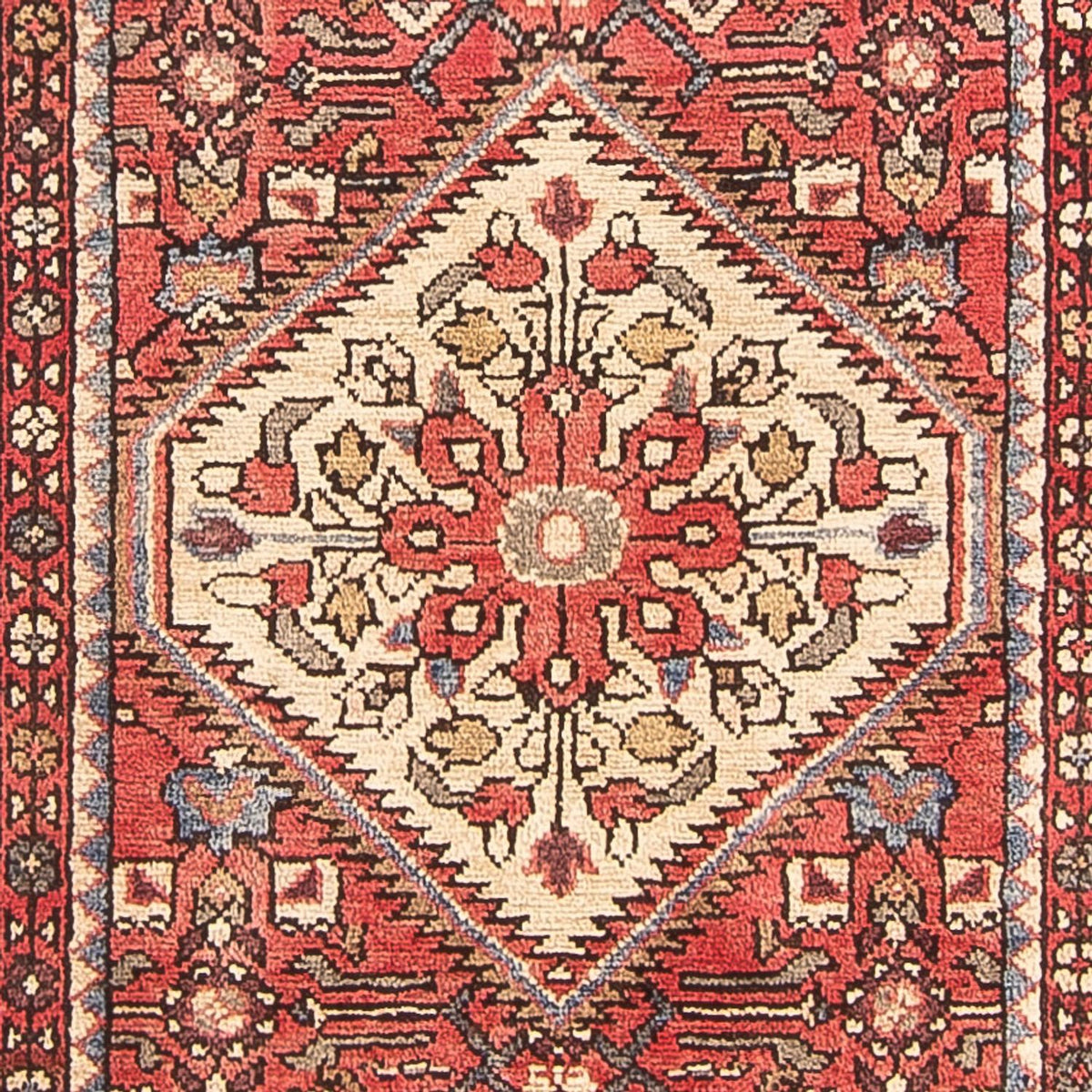 Alfombra de pasillo Alfombra persa - Nómada - 316 x 107 cm - rojo