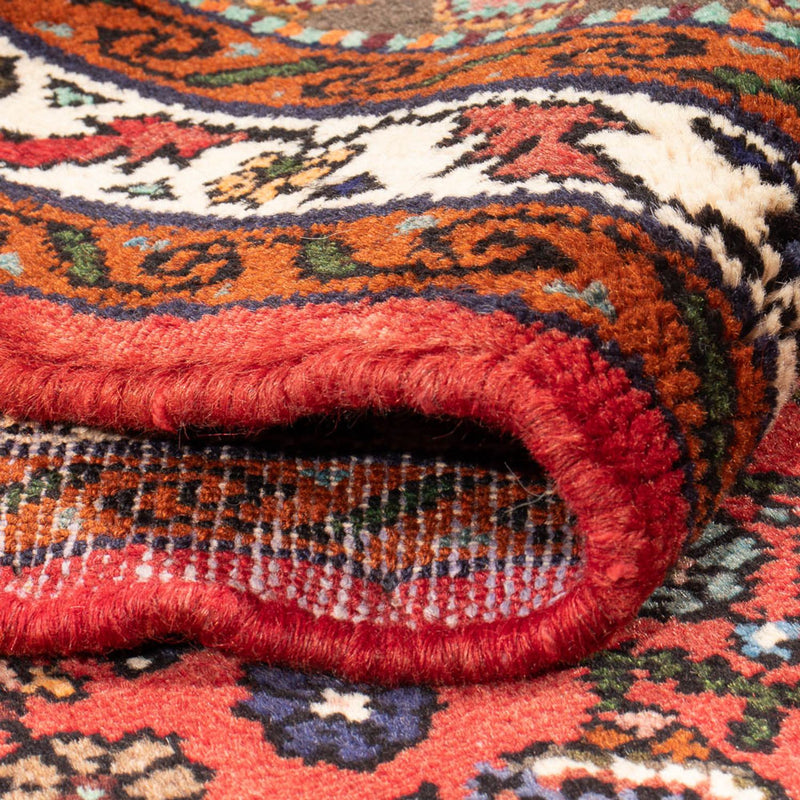 Alfombra de pasillo Alfombra persa - Nómada - 293 x 111 cm - rojo