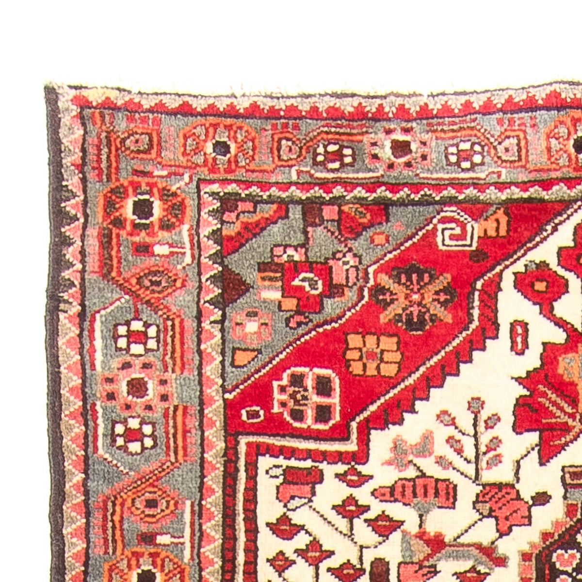 Alfombra de pasillo Alfombra persa - Nómada - 288 x 112 cm - crema