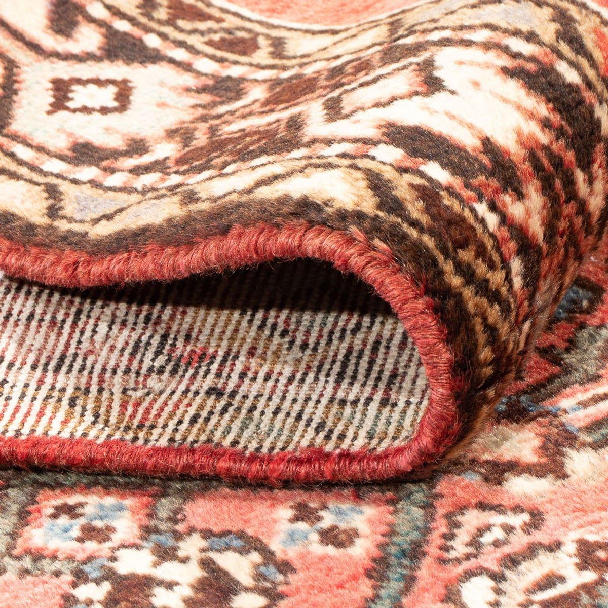 Alfombra de pasillo Alfombra persa - Nómada - 287 x 112 cm - rojo