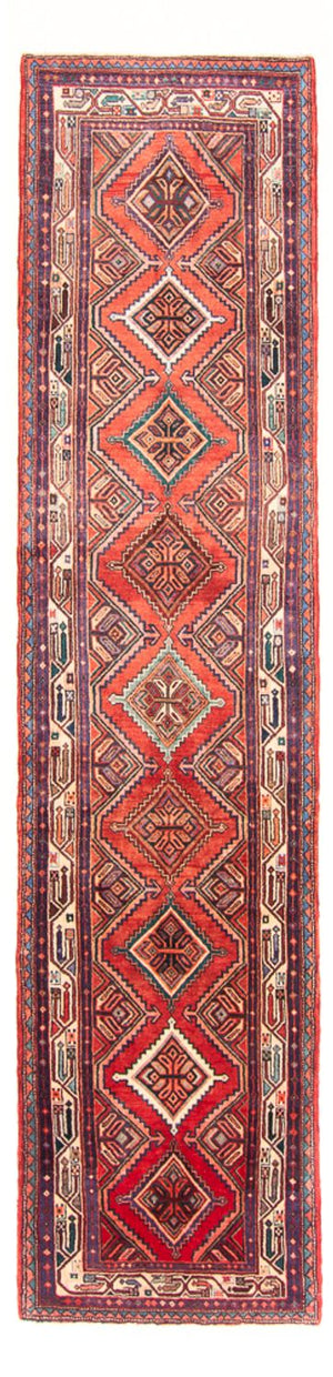 Alfombra de pasillo Alfombra persa - Nómada - 355 x 101 cm - rojo