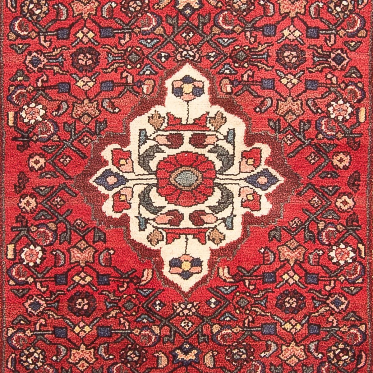 Alfombra de pasillo Alfombra persa - Nómada - 326 x 112 cm - rojo