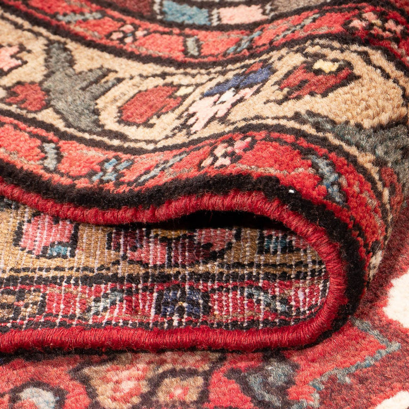 Alfombra de pasillo Alfombra persa - Nómada - 326 x 112 cm - rojo