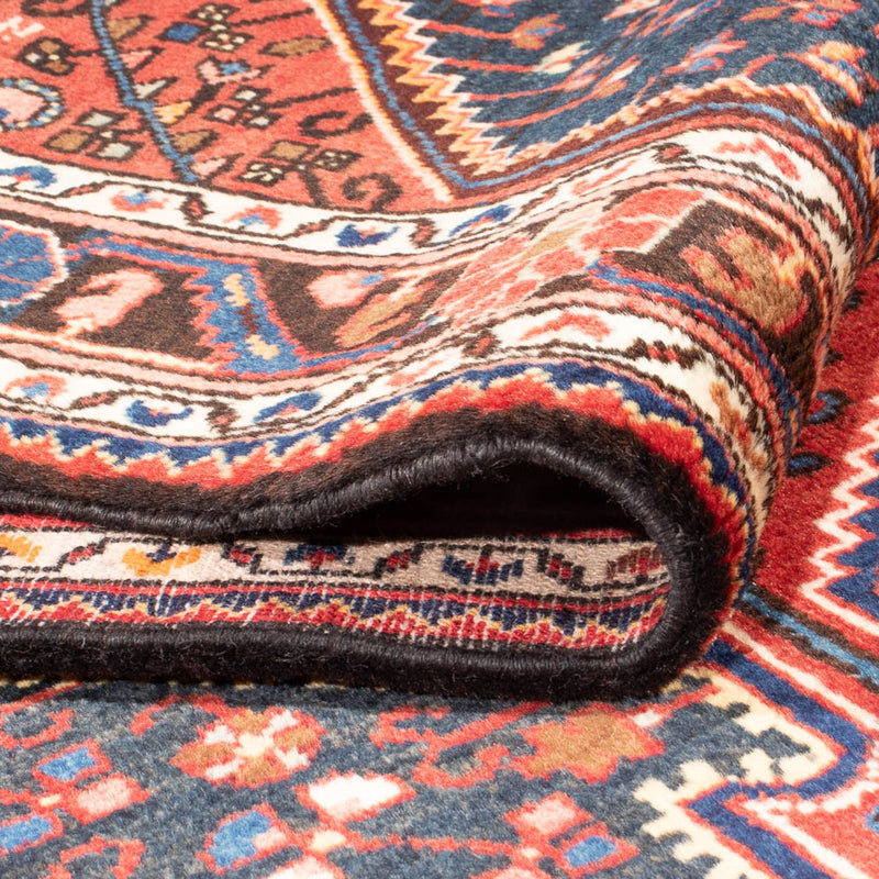 Alfombra de pasillo Alfombra persa - Nómada - 324 x 115 cm - azul oscuro