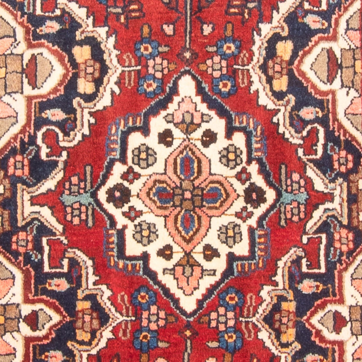 Alfombra de pasillo Alfombra persa - Nómada - 356 x 113 cm - rojo