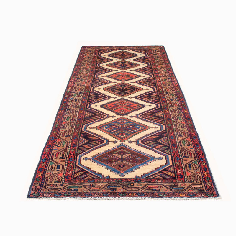 Alfombra de pasillo Alfombra persa - Nómada - 303 x 95 cm - crema