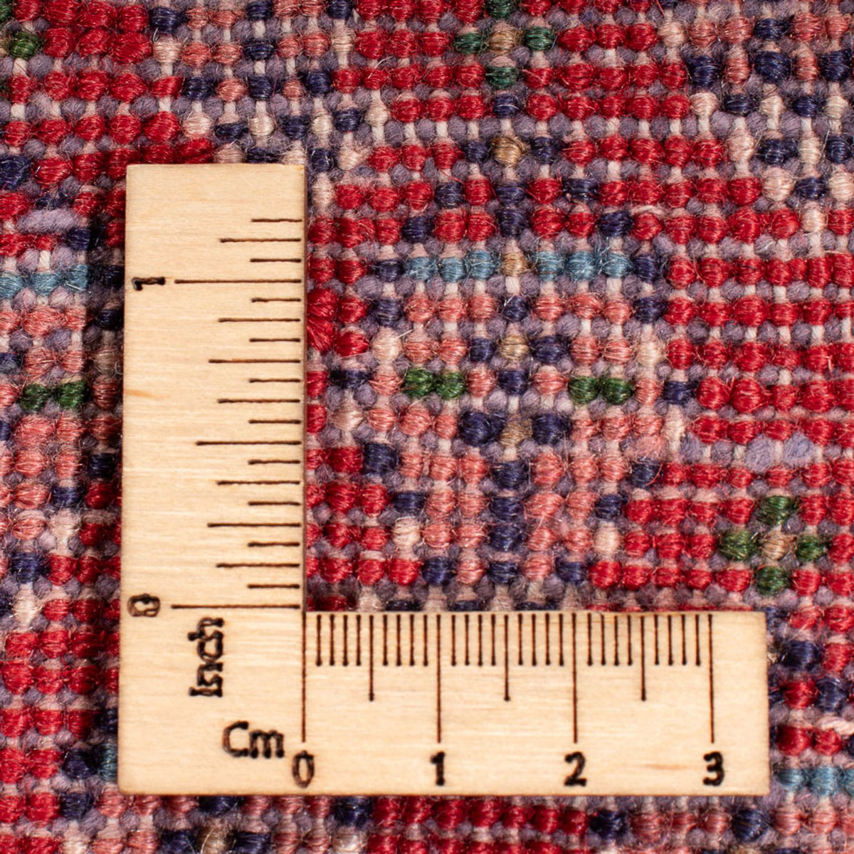 Alfombra de pasillo Alfombra persa - Mir - 313 x 106 cm - rojo