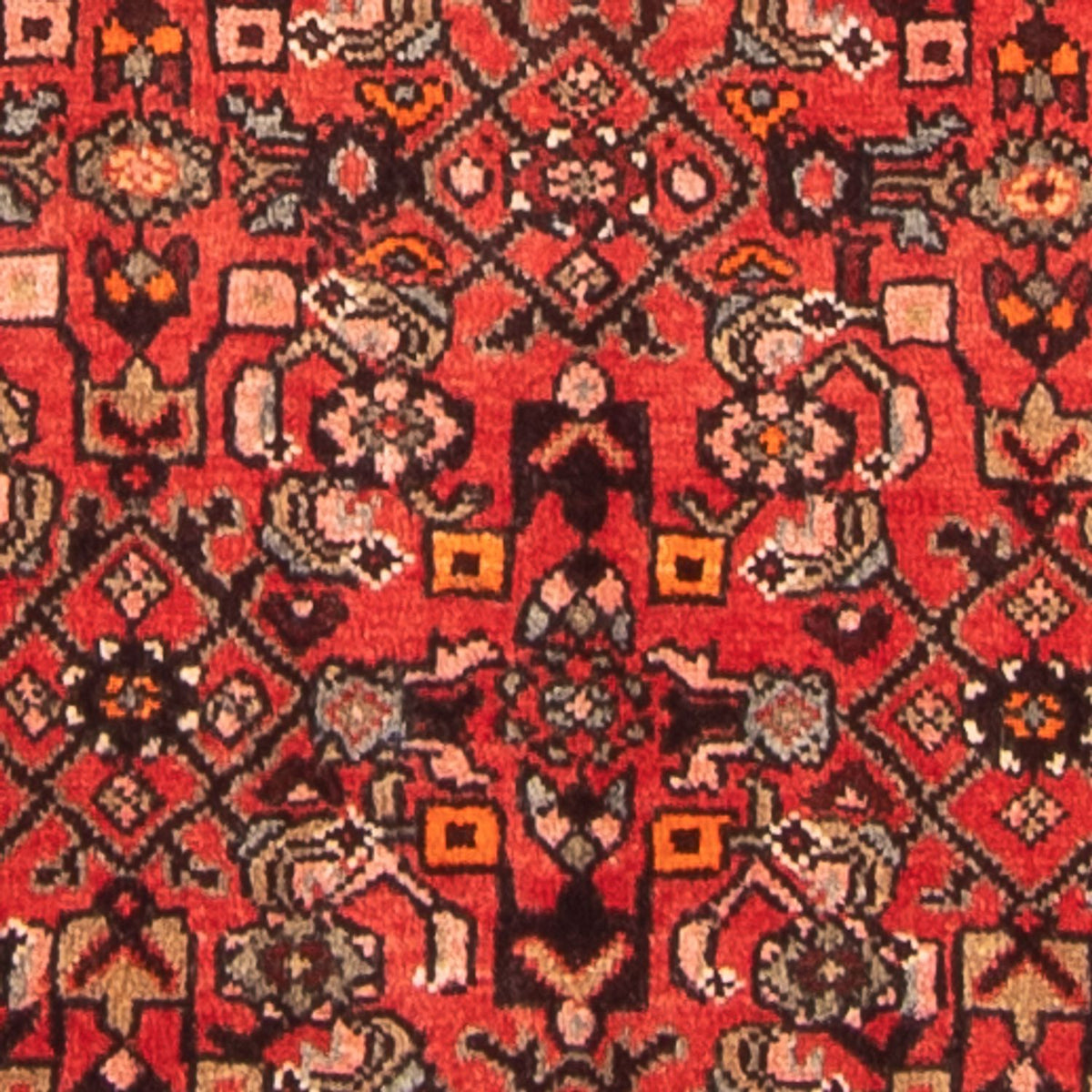 Alfombra de pasillo Alfombra persa - Nómada - 328 x 116 cm - rojo