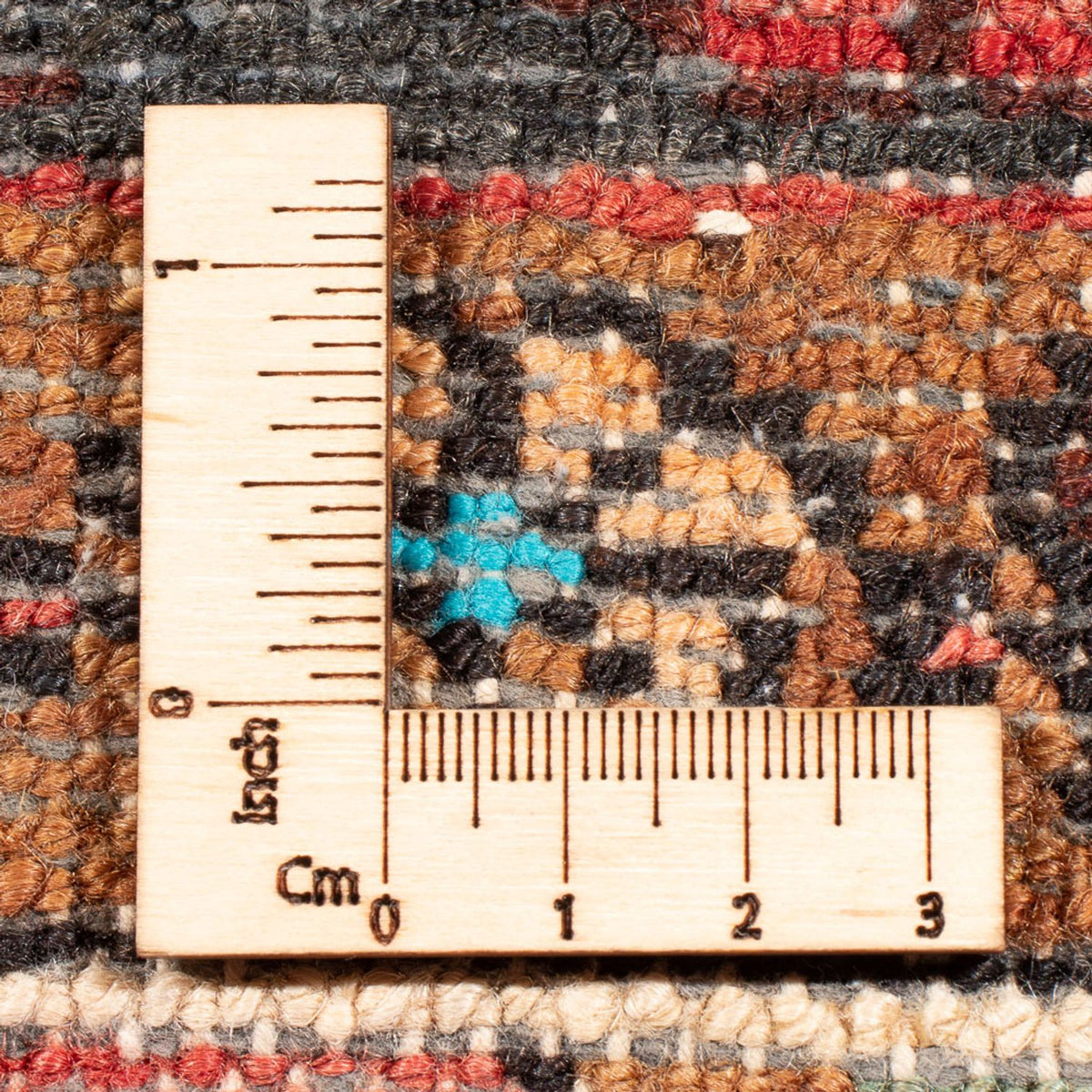 Alfombra de pasillo Alfombra persa - Nómada - 302 x 111 cm - rojo