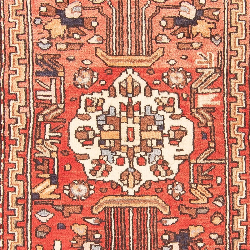 Alfombra de pasillo Alfombra persa - Nómada - 321 x 113 cm - rojo