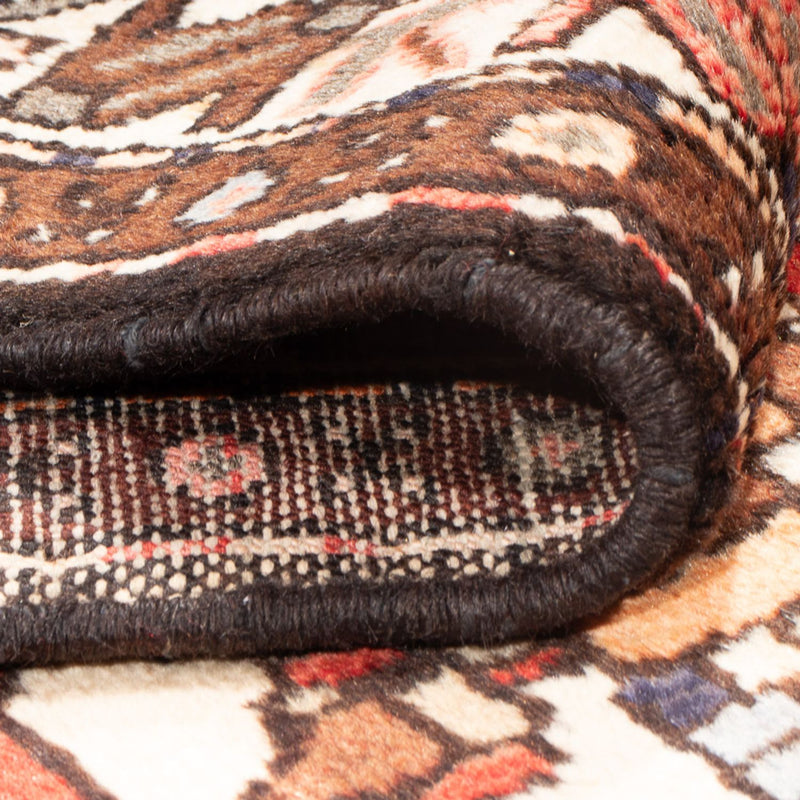 Alfombra de pasillo Alfombra persa - Nómada - 321 x 113 cm - rojo