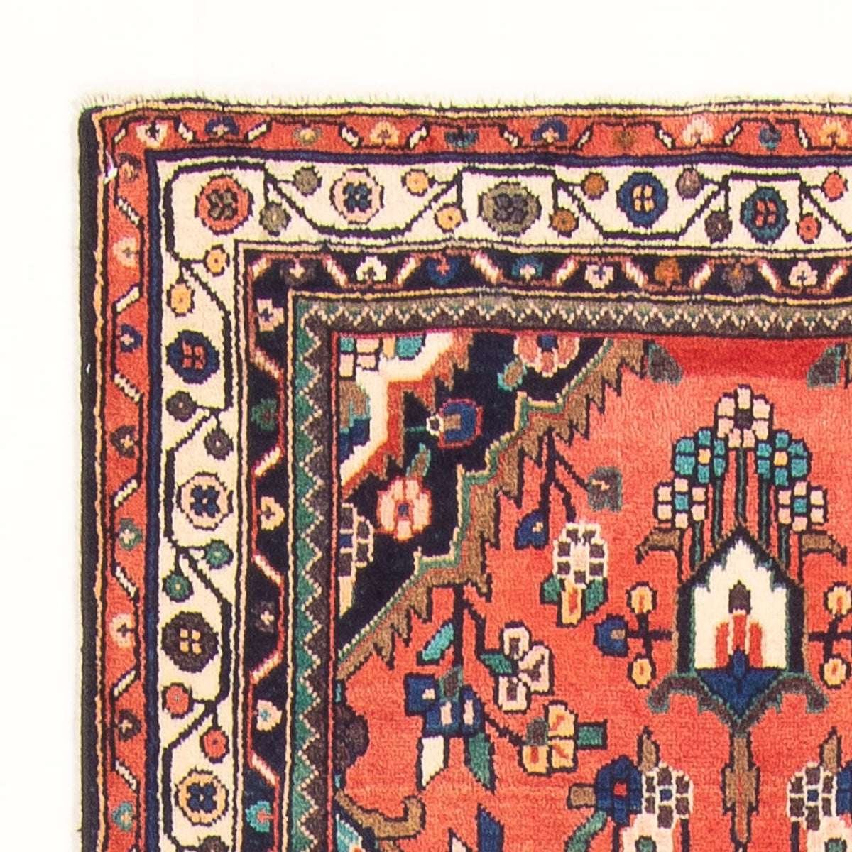 Alfombra de pasillo Alfombra persa - Nómada - 336 x 111 cm - rojo