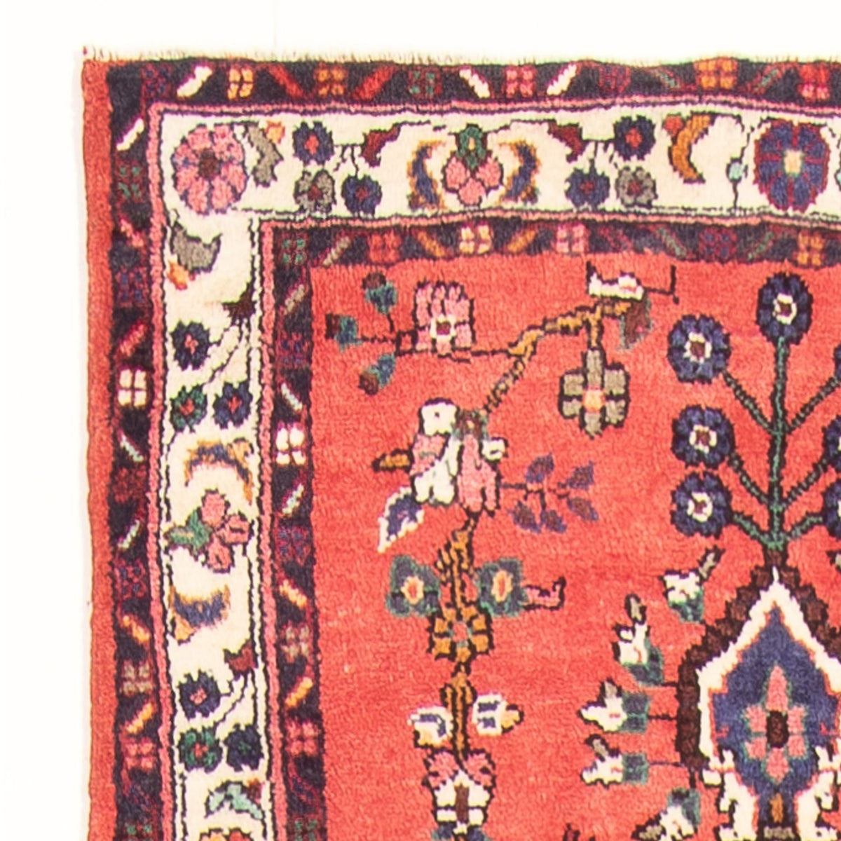 Alfombra de pasillo Alfombra persa - Nómada - 291 x 106 cm - rojo