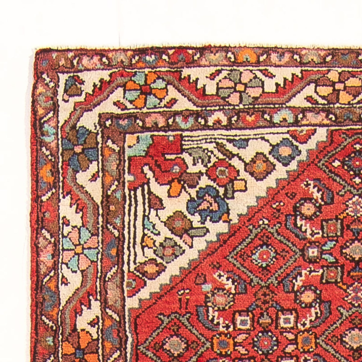 Alfombra de pasillo Alfombra persa - Nómada - 311 x 111 cm - rojo