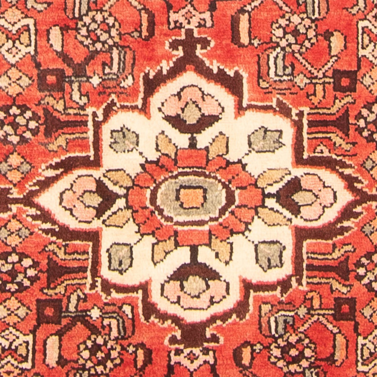 Alfombra de pasillo Alfombra persa - Nómada - 295 x 114 cm - rojo