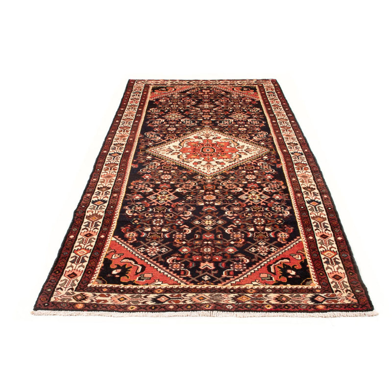 Alfombra de pasillo Alfombra persa - Nómada - 307 x 122 cm - azul oscuro