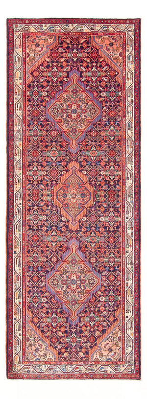 Alfombra de pasillo Alfombra persa - Nómada - 335 x 120 cm - azul oscuro