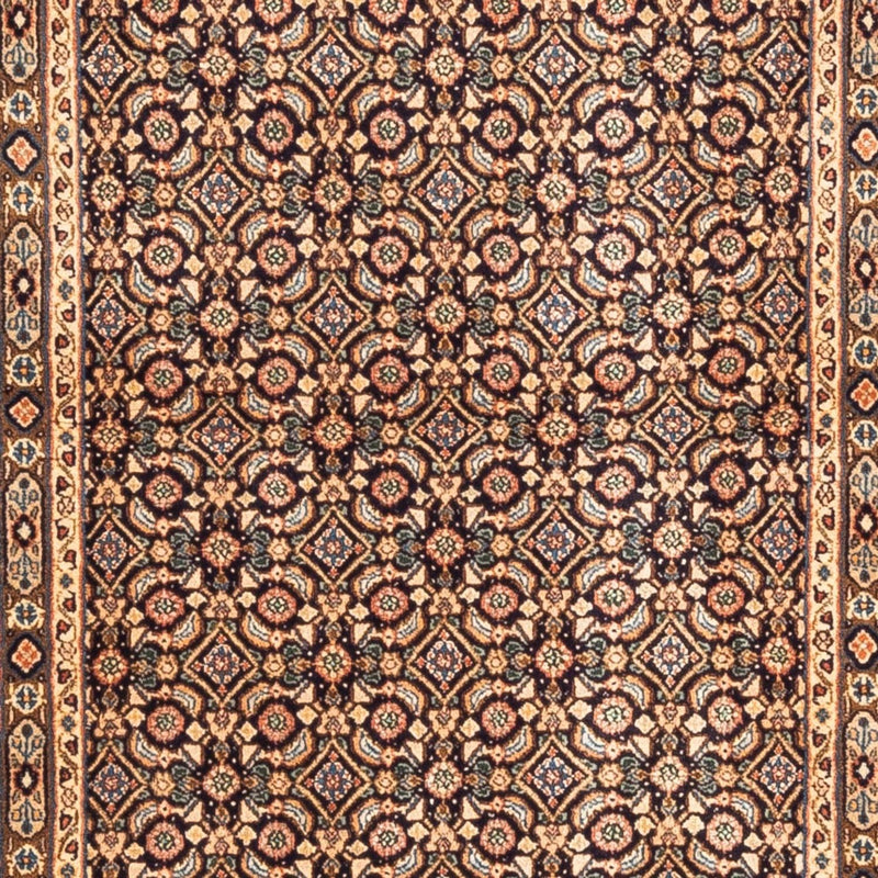 Alfombra persa - Clásica - 145 x 103 cm - azul oscuro